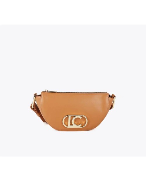 LOLA CASADEMUNT BANDOLERA DE MUJER CAMEL