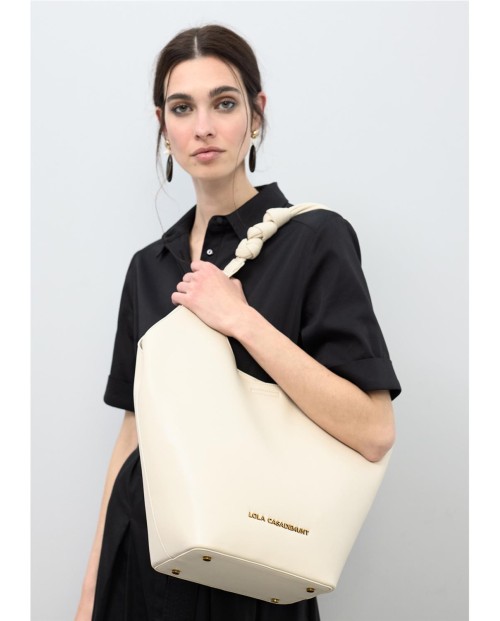 LOLA CASADEMUNT BOLSO SHOPPER DE MUJER CRUDO 2