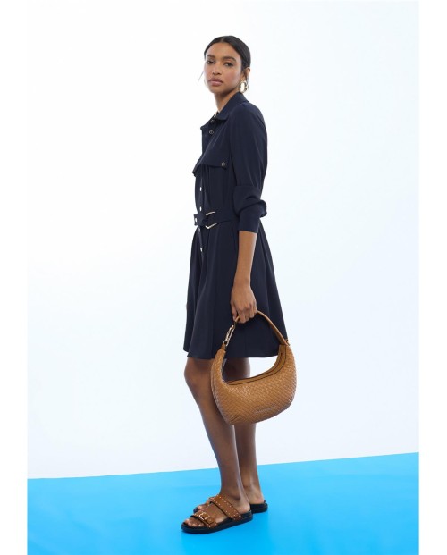 LOLA CASADEMUNT BOLSO DE MUJER MARRON