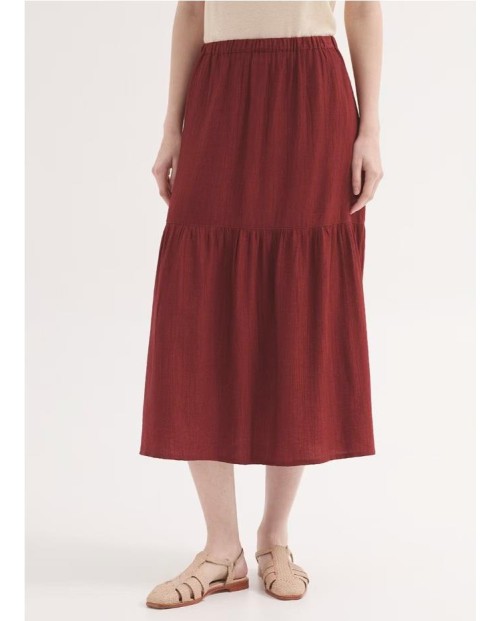 NICE THINGS FALDA DE MUJER MARRON