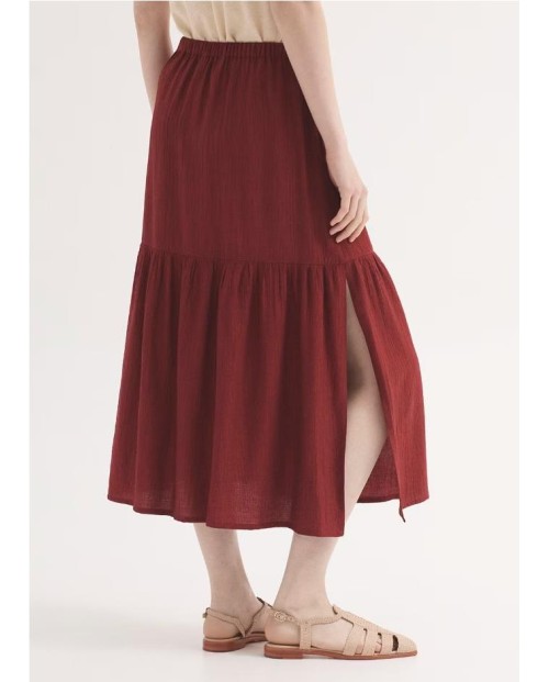 NICE THINGS FALDA DE MUJER MARRON