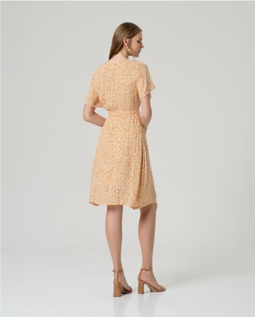 NICE THINGS VESTIDO DE MUJER MARRON