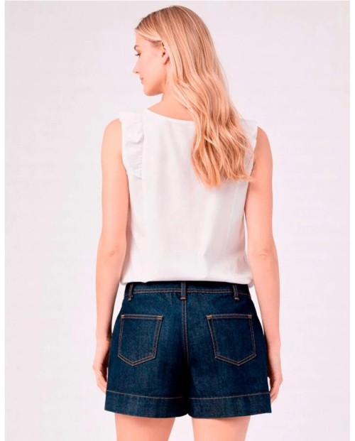 LOLA CASADEMUNT BLUSA DE MUJER BLANCO