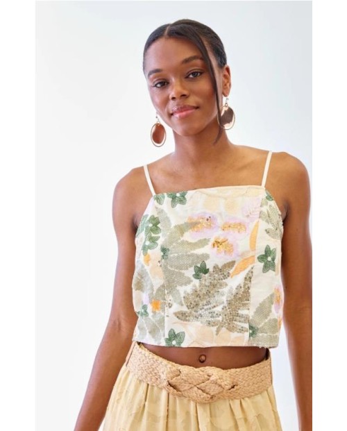 NEKANR TOP DE MUJER CRUDO