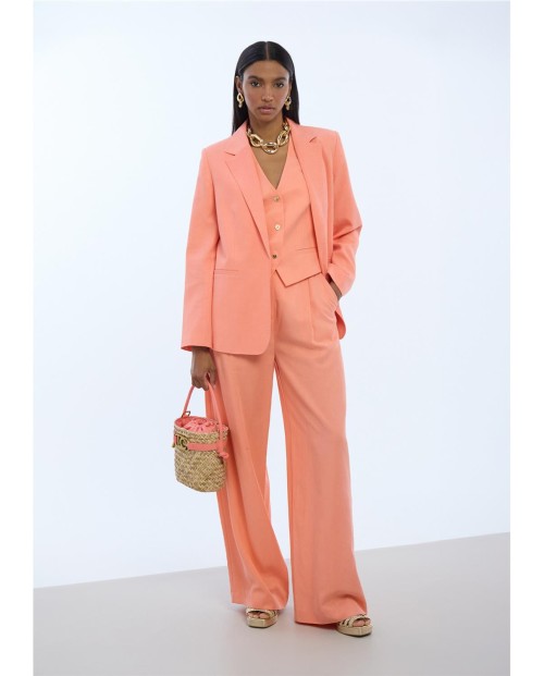 LOLA CASADEMUNT PANTALÓN DE MUJER CORAL