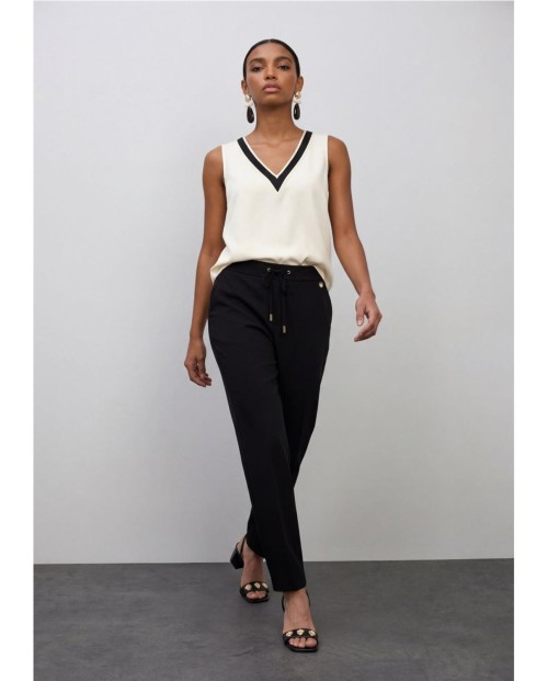 LOLA CASADEMUNT TOP DE MUJER CRUDO