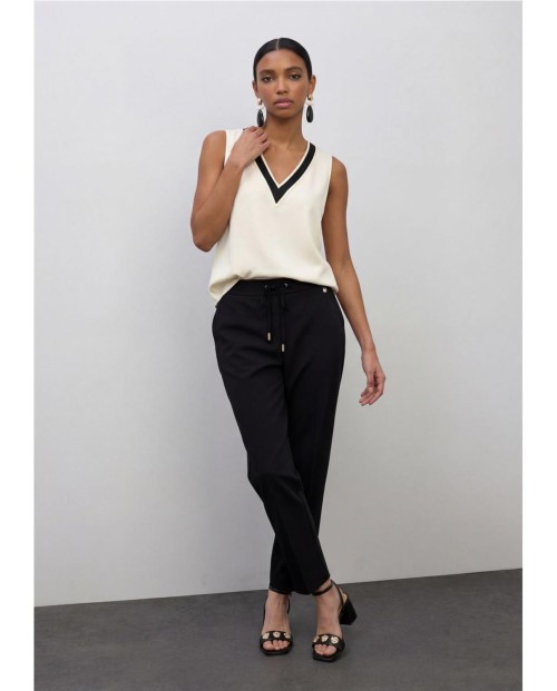LOLA CASADEMUNT TOP DE MUJER CRUDO