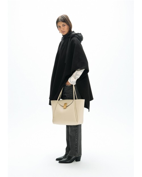 CAPA DE PAÑO CON CUELLO NYLON LC