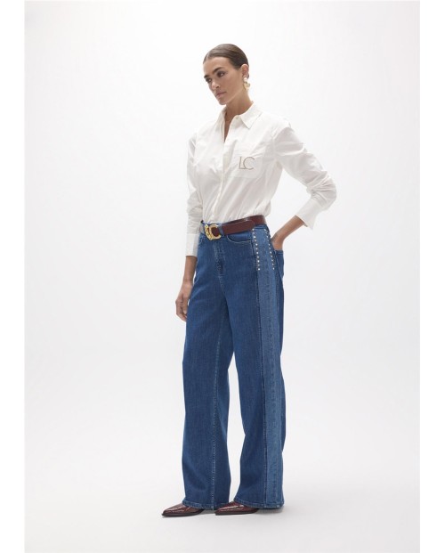 DENIM CON TACHAS LC