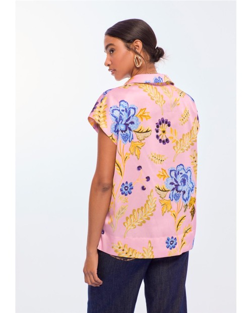 BLUSA ESTAMPADO DE FLORES