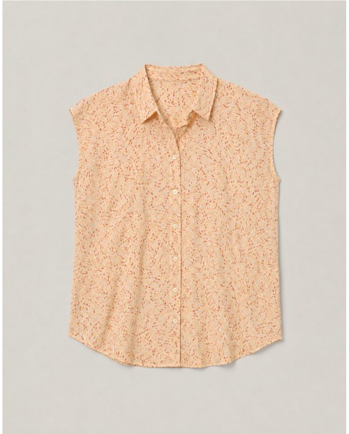 BLUSA ESTAMPADA SIN MANGAS