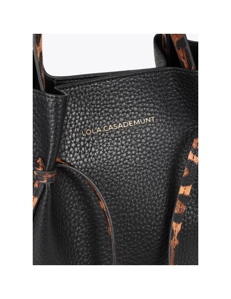 BOLSO SHOPPER DETALLES ANIMAL PRINT