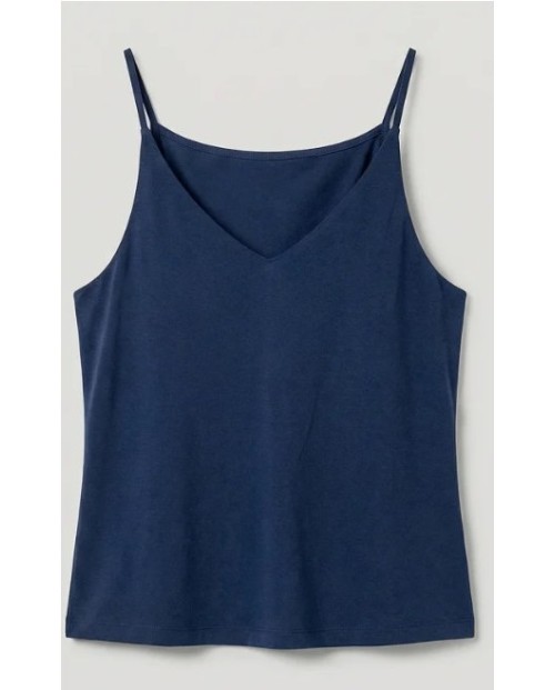 TOP MUJER BÁSICO ESCOTE PICO