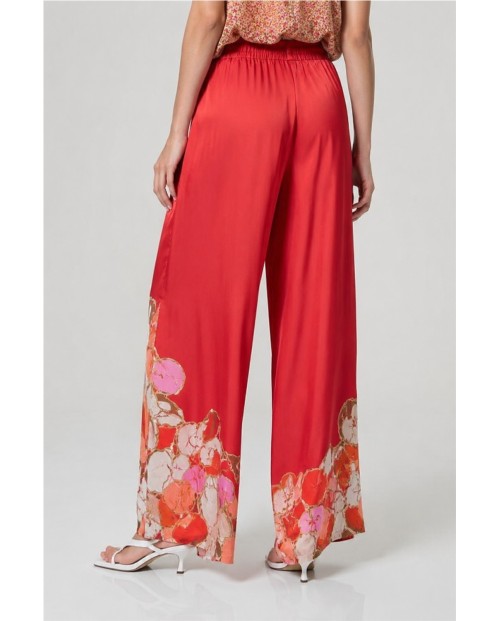PANTALÓN ANCHO ESTILO PALAZZO CON ESTAMPADO 2