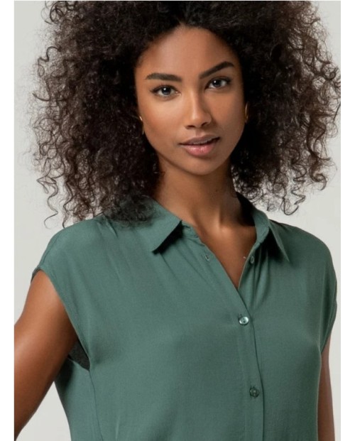VESTIDO CAMISERO  MUJER MIDI