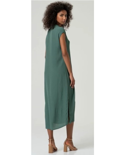 VESTIDO CAMISERO  MUJER MIDI 2