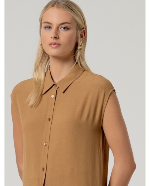 VESTIDO CAMISERO  MUJER MIDI