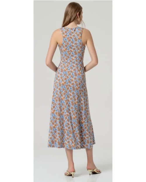 SURKANA VESTIDO MIDI DE MUJER AZUL