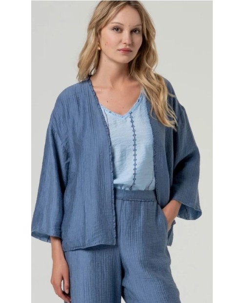 SURKANA KIMONO MANGA CORTA DE MUJER