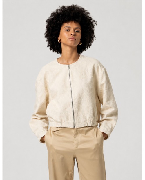 SURKANA CHAQUETA DE MUJER COLOR CRUDO