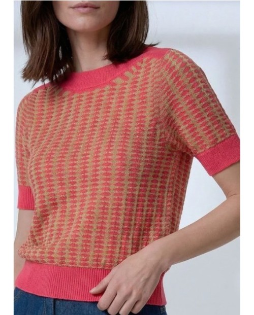 SURKANA JERSEY DE PUNTO DE MUJER ROSA