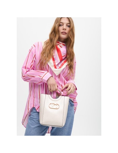 CAMISA LOLA CASADEMUNT POPELÍN ROSA/ROJA