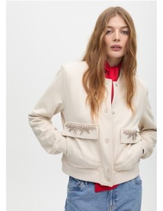 BOMBER LOLA CASADEMUNT BOLSILLOS JOYAS