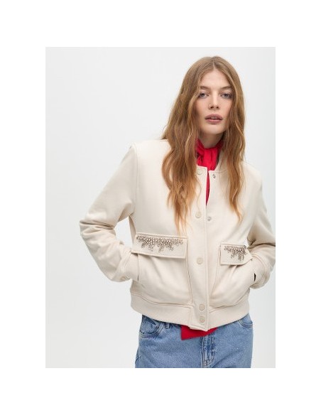 BOMBER LOLA CASADEMUNT BOLSILLOS JOYAS
