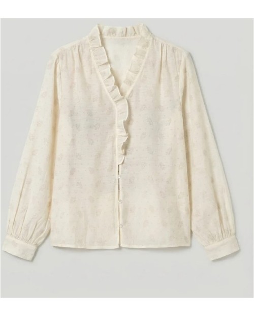 SURKANA CAMISA DE MUJER COLOR CRUDO