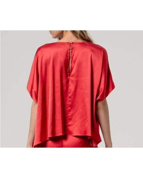 SURKANA BLUSA SATINADA DE MUJER