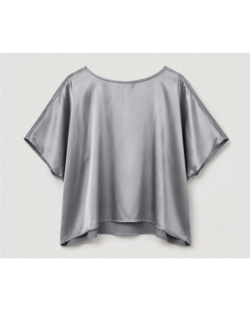 SURKANA BLUSA SATINADA DE MUJER