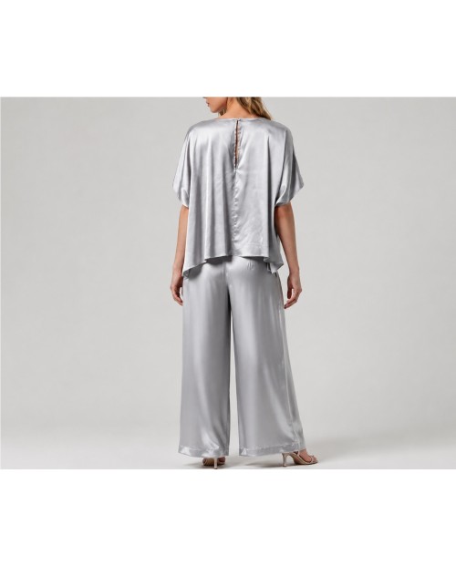 SURKANA BLUSA SATINADA DE MUJER