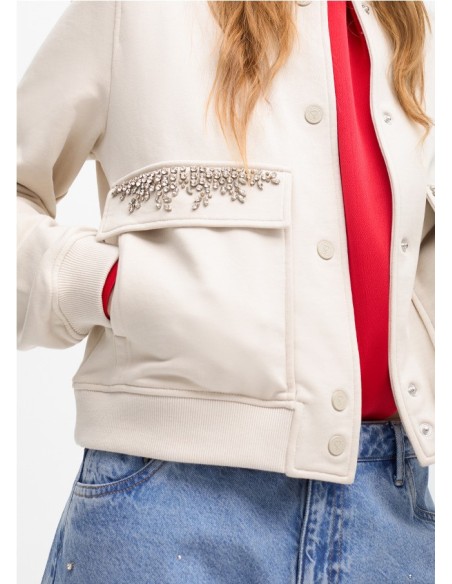 BOMBER LOLA CASADEMUNT BOLSILLOS JOYAS