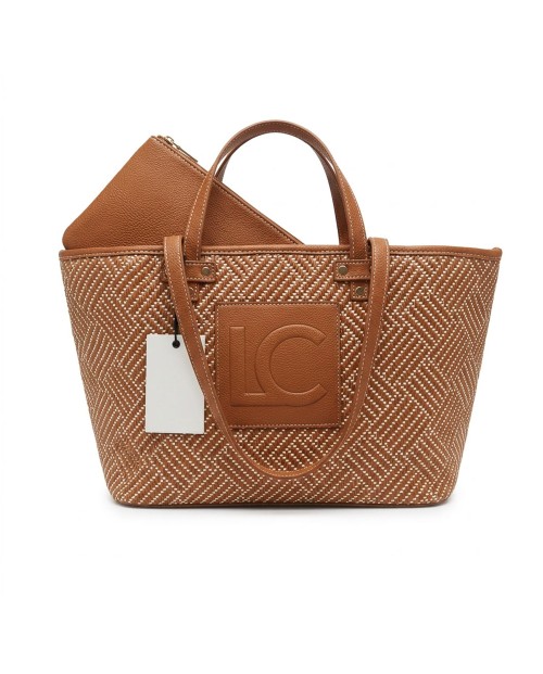 LOLA CASADEMUNT BOLSO GRANDE DE MUJER MARRON