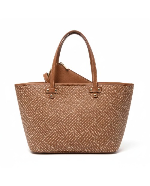 LOLA CASADEMUNT BOLSO GRANDE DE MUJER MARRON