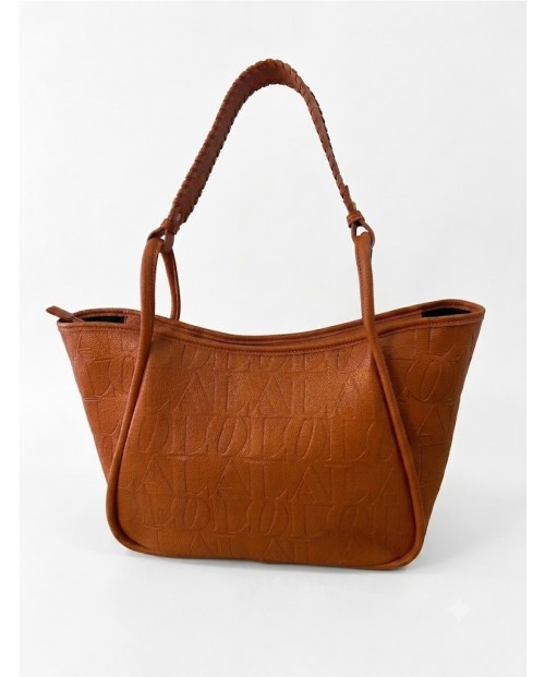 LOLA CASADEMUNT BOLSO GRANDE DE MUJER MARRON