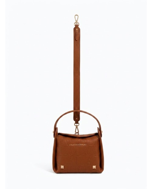 LOLA CASADEMUNT BANDOLERA DE MUJER MARRON