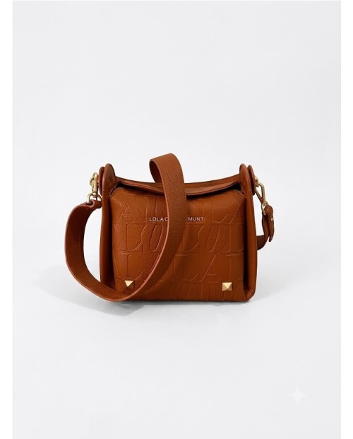 LOLA CASADEMUNT BANDOLERA DE MUJER MARRON