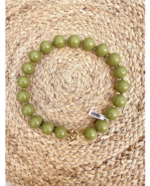 SHANKARA COLLAR BOLAS GRANDES DE RESINA