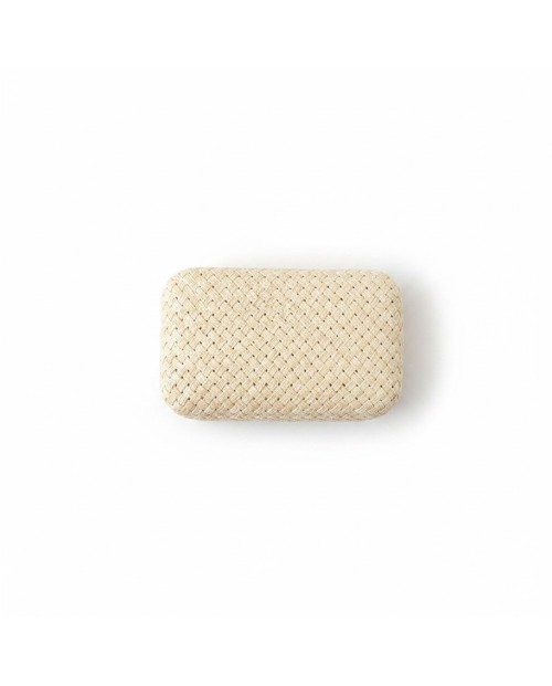LATIDO CLUTCH DE RAFIA NATURAL DE MUJER