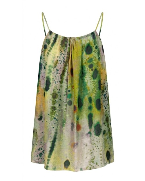 SURKANA TOP ESTAMPADO DE MUJER VERDE