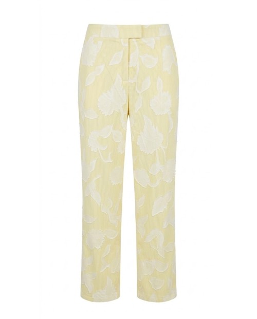 GOA PANTALON TIRO ALTO DE MUJER AMARILLO