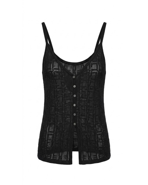 SMF TOP DE MUJER NEGRO