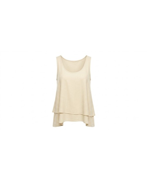 CAFE NOIR TOP TIRANTES DE MUJER BEIGE