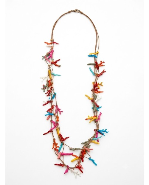 SONATA COLLAR LARGO DE MUJER MULTICOLOR