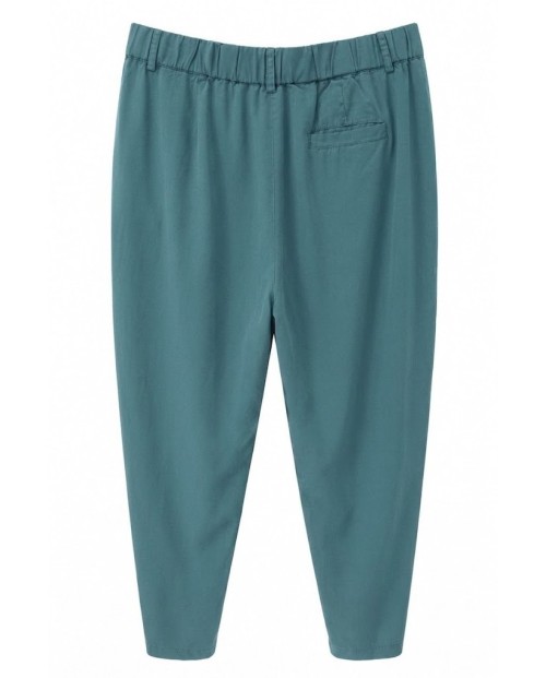 NICE THINGS PANTALON DE VESTIR AZUL TURQUESA 2
