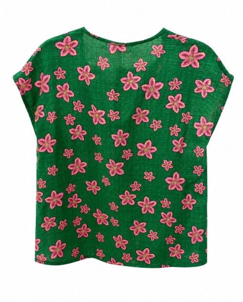 NICE THINGS CAMISETA DE MANGA CORTA VERDE