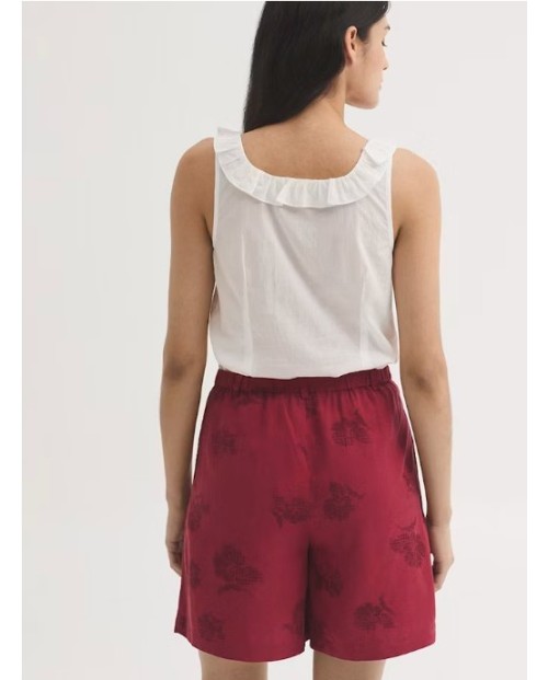 NICE THINGS BERMUDAS DE MUJER ROJO