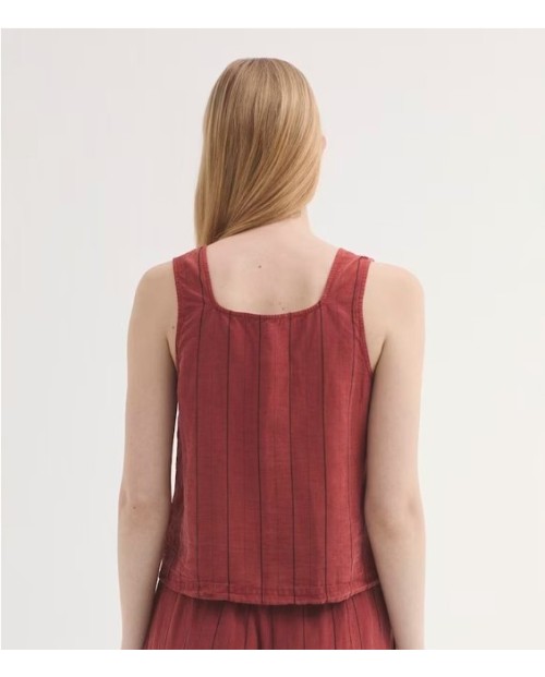 NICE THINGS TOP DE MUJER TERRACOTA
