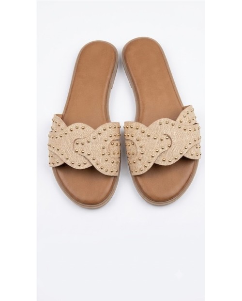 VERDE SANDALIAS BAJAS DE MUJER